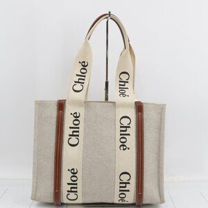 Chloe Woody Tote Bag